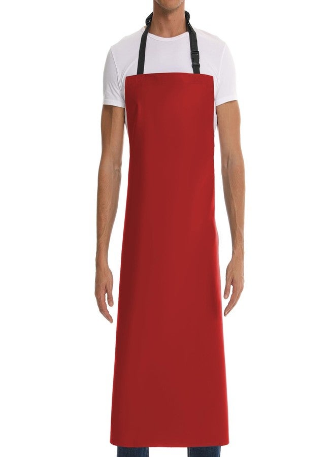 Homsolver Heavy Duty Vinyl Waterproof Apron for Unisex Adult, Ultra Lightweight, Chemical Resistant Industrial Work Apron - Image 1